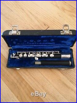 Vintage Gemeinhardt Piccolo 4P With Case Made in USA