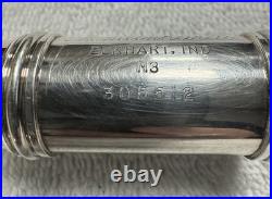 Vintage Gemeinhardt Sterling M3 Open Hole Inline G Of C Flute With Caps And Case