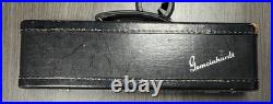 Vintage Gemeinhardt Sterling M3 Open Hole Inline G Of C Flute With Caps And Case