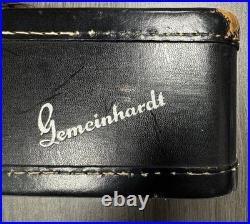 Vintage Gemeinhardt Sterling M3 Open Hole Inline G Of C Flute With Caps And Case