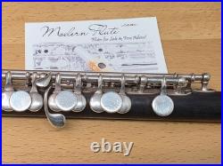 Vintage Handmade Artley Seaman Wood & Silver Piccolo with 2 Headjoints & New Case