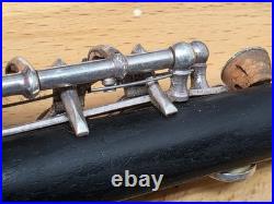 Vintage Handmade Artley Seaman Wood & Silver Piccolo with 2 Headjoints & New Case