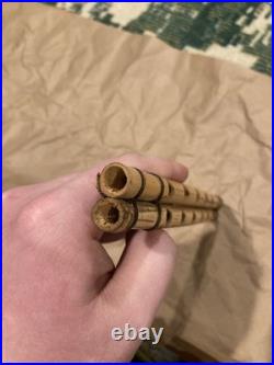 Vintage Handmade Bamboo Flute Collectable