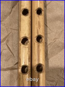 Vintage Handmade Bamboo Flute Collectable