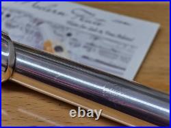 Vintage Haynes Sterling Silver Handmade C Flute Headjoint Professional