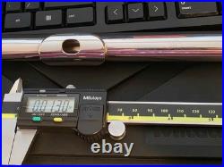 Vintage Haynes Sterling Silver Handmade C Flute Headjoint Professional