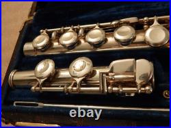 Vintage Kohlert & Co Winnenden silver flute & case Vintage Kohlert & Co Winnenden silver flute & case