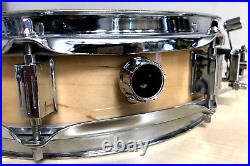 Vintage Ludwig Rocker Elite Piccolo Snare Maple 3 x 13 bundled with Stand