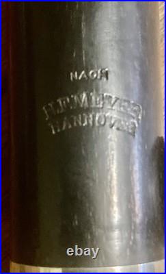 Vintage Nach H F Meyers Flute Hanover, Germany