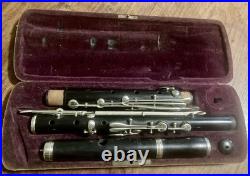 Vintage Nach H F Meyers Flute Hanover, Germany