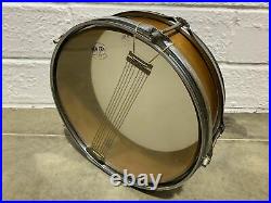 Vintage Premier New Era Wooden Shelled Snare Drum 12x4 / Hardware #LE