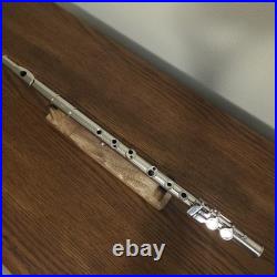 Vintage SM Folk Flute / Fife Made in Japan- Metal Side Blown Rare Keyed Design