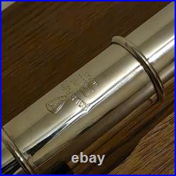 Vintage SM Folk Flute / Fife Made in Japan- Metal Side Blown Rare Keyed Design