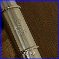 Vintage SM Folk Flute / Fife Made in Japan- Metal Side Blown Rare Keyed Design
