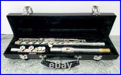 Vintage Selmer USA Flute SILVER 74875 Nice