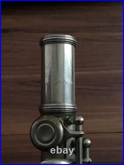 Vintage Silver Flute Body 16 Keys with Hard Case, Maker Unknown