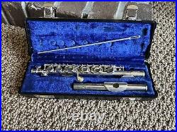 Vintage Silver Plated Gemeinhardt Piccolo Model 4SP Circa 1989 FREE SHIPPING