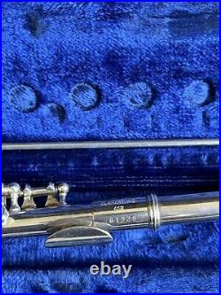 Vintage Silver Plated Gemeinhardt Piccolo Model 4SP Circa 1989 FREE SHIPPING