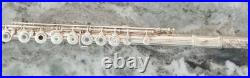 Vintage Silver Plated Model 3 French Style Gemeinhardt Student Flute & Hard Case