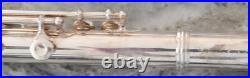 Vintage Silver Plated Model 3 French Style Gemeinhardt Student Flute & Hard Case