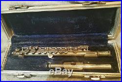 Vintage Silver Wm S Haynes Boston, Mass. Db piccolo, serial #9287
