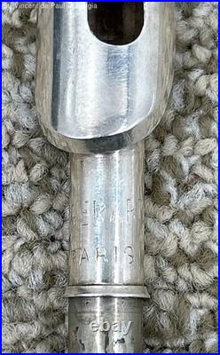 Vintage Sterling Silver 925 P. Gerard Paris Piccolo With Case Made in France VGC