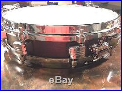 Vintage Tama Rosewood Piccolo Snare 14 X 3 Super Rare Made In Japan