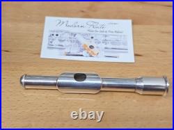 Vintage Uebel Handmade German Professional C Piccolo with Split E Grenadilla Wood