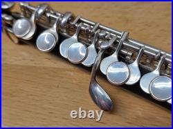 Vintage Uebel Handmade German Professional C Piccolo with Split E Grenadilla Wood
