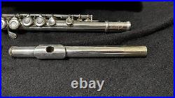 Vintage WT Armstrong Elkhart Ind. #104 Flute Serial 5 1941 + Carrying Case
