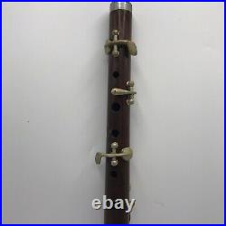 Vintage Wooden Flute 16 Unbranded Metal Piccolo