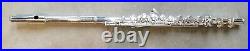 Vintage french rare Couesnon Moyse flute c. 1930 in case A=440Hz