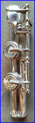 Vintage french rare Couesnon Moyse flute c. 1930 in case A=440Hz