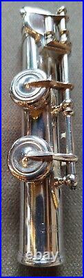 Vintage french rare Couesnon Moyse flute c. 1930 in case A=440Hz