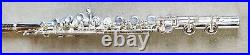 Vintage french rare Couesnon Moyse flute c. 1930 in case A=440Hz