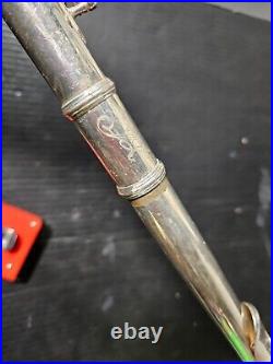 Vintage silverplated Flute JL