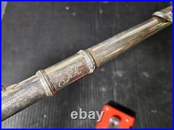 Vintage silverplated Flute JL