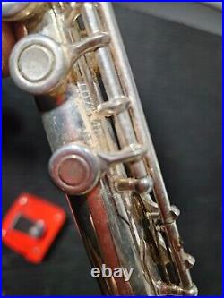 Vintage silverplated Flute JL