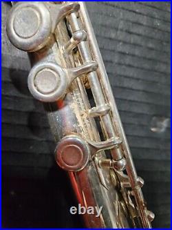 Vintage silverplated Flute JL