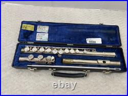 Vtg Gemeinhardt 2SP Silver Plated Flute with Case Learning Students Flute