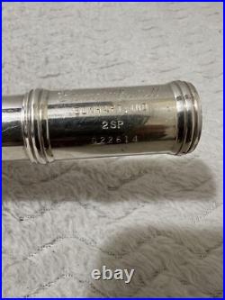 Vtg Gemeinhardt 2SP Silver Plated Flute with Case Learning Students Flute
