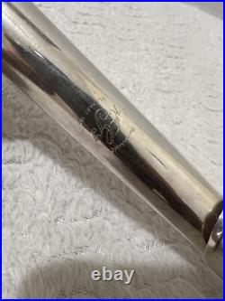 Vtg Gemeinhardt 2SP Silver Plated Flute with Case Learning Students Flute
