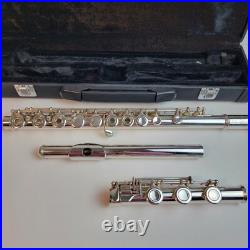 WT Armstrong 1977 Model 80B Sterling Silver, French/Open Hole Model Flute B Foot WT Armstrong 1977 Model 80B Sterling Silver, French/Open Hole Model Flute B Foot