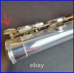 WT Armstrong 1977 Model 80B Sterling Silver, French/Open Hole Model Flute B Foot WT Armstrong 1977 Model 80B Sterling Silver, French/Open Hole Model Flute B Foot