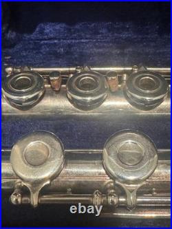 W. T. Armstrong 103 Silver Flute with Hard Case