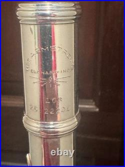 W. T. Armstrong 103 Silver Flute with Hard Case