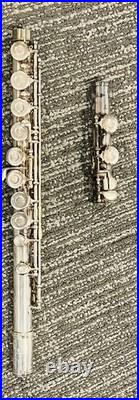 W. T. Armstrong 104 Student Model Flute Recently Serviced Play ReadyNickel Silver