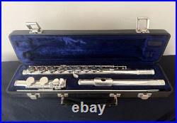 W. T. Armstrong Flute Model 80 Sterling Silver Body & Head With Case