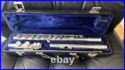 W. T. Armstrong Flute Model 80 Sterling Silver Body & Head With Case