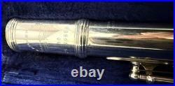 W. T. Armstrong Flute Model 80 Sterling Silver Body & Head With Case